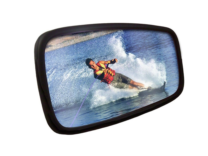 CIPA 01300 COMP Marine 7" x 14" Mirror Head,BLACK,Medium - Image 1